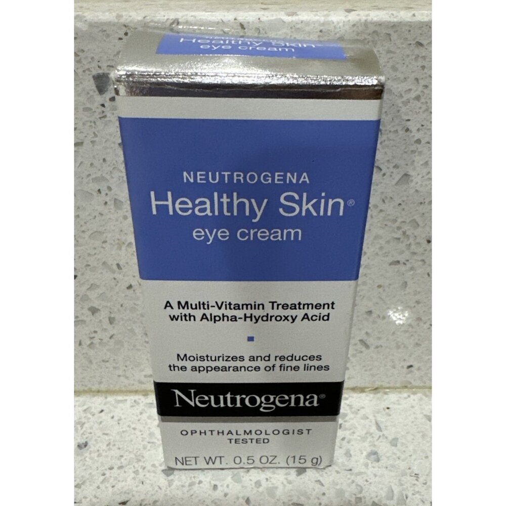 Neutrogena HEALTHY SKIN EYE CREAM Multi Vitamin Treatment 0.5 oz Alpha Hydroxy